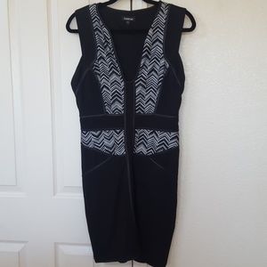 Bebe Dress B/W BBLW20 dress